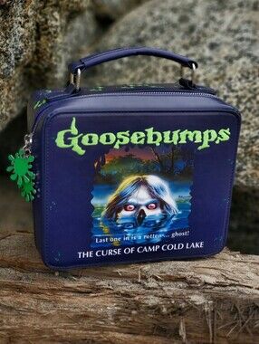 The Curse of Camp Cold Lake Navy Handbag